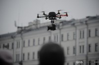 Митинг в Москве на фото и видео снимали вертолеты
