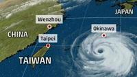 Более 200 рейсов отменены в связи с тайфуном Мария на Тайване